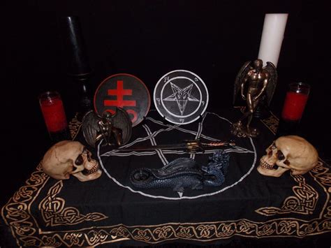 Satanic Altar By Gothicundead101 Satanic Art Dark Spirit Occult