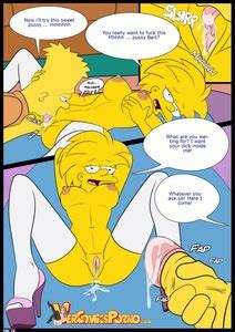 New Sexy Comic The Simpsons Old Habits Part 2 La Seduccion