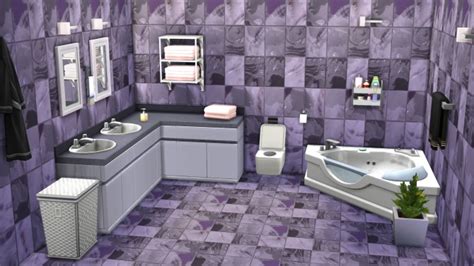 Matching Glass Mosaic Tiles Floor By Malicieuse75 At Mod The Sims