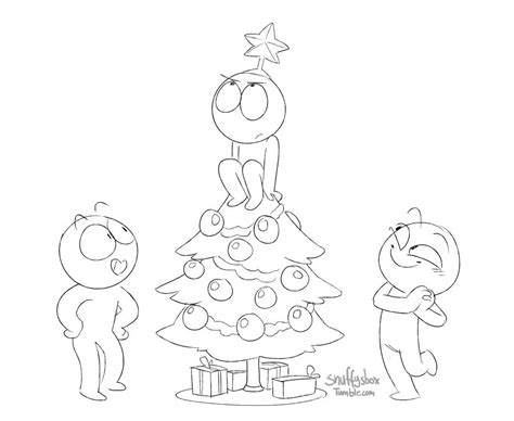 Closed please read my faq! draw the squad, christmas edition. please credit and tag ...