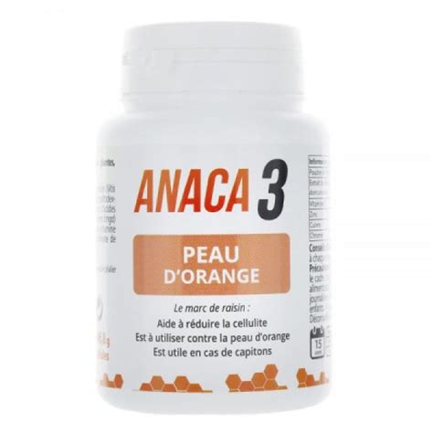 Anaca3 Peau Dorange 90 Gélules Pharmarun