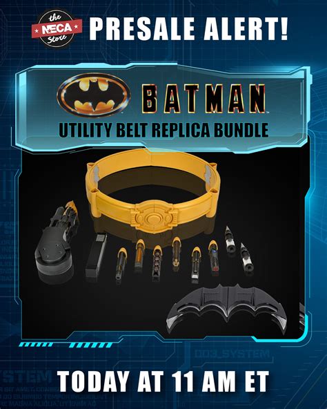 Neca Batman Utility Belt Replica Bundle The Toyark News
