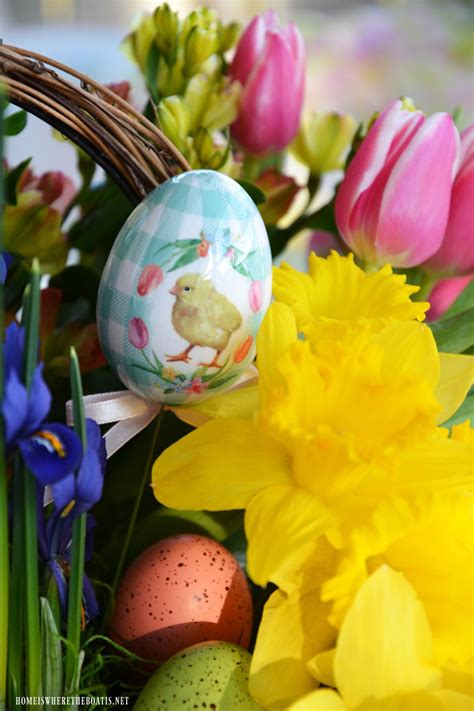 Floral Friday Create A Blooming Easter Basket Easter Basket Diy
