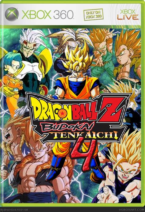 We did not find results for: Dragonball Z:Budokai Tenkaichi 4 Xbox 360 Box Art Cover by BrainSick