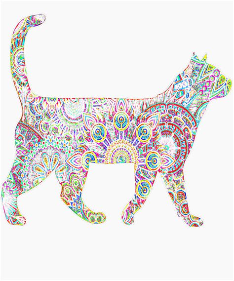 Rainbow Neon Cat T Shirt For Sale By Kaylin Watchorn