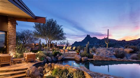 Luxury Homes 45m Scottsdale Mansion Has Copper Roof