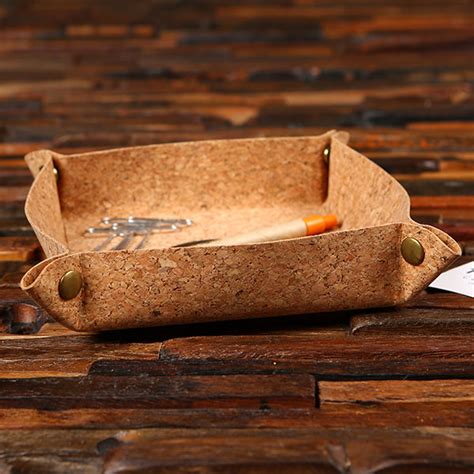 A leather valet tray is a great accessory for any home, creating a neat and stylish place to easily find with poppers in the corners, our leather valet trays can also be flattened, making them a great travel. Customised Cork Board Valet Tray Holder for Everyday Items ...