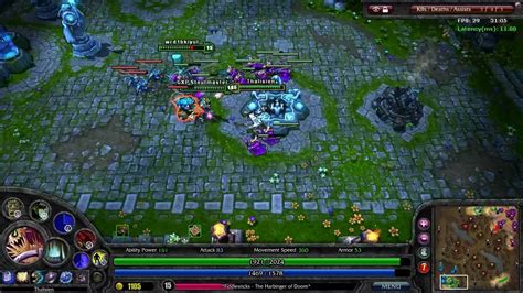 League Of Legends Gameplay Battle Video 1 Youtube