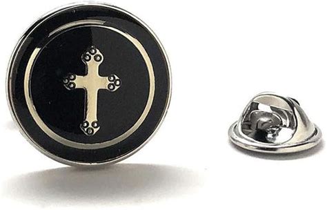 Williams And Clark Cross Enamel Pin Religious Catholic