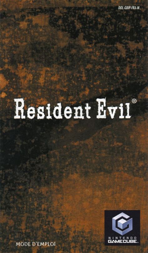 Resident Evil 2002 Gamecube Box Cover Art Mobygames