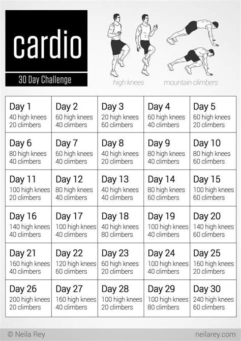 Fitness Challenges That You Can Accomplish This Month Toning Workout Plan Cardio Workout Video
