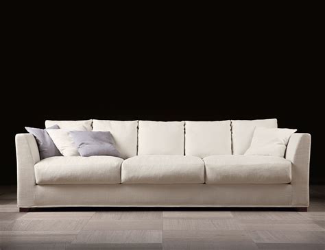 You want a luxury patio; Nella Vetrina Berenson Luxury Italian Sofa Upholstered in White