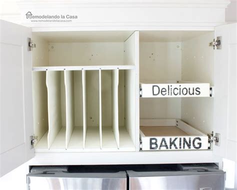 Use scribe molding to trim out opening if needed. Kitchen Organization - How to Install Pull-out Drawers in ...