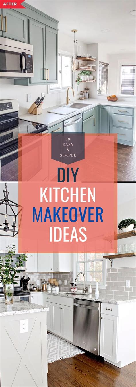 Amazing Kitchen Makeover Design In 2021 Kitchen Diy Makeover Kitchen