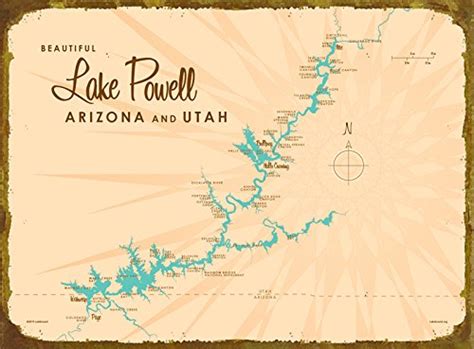 Lake Powell Page Az Map
