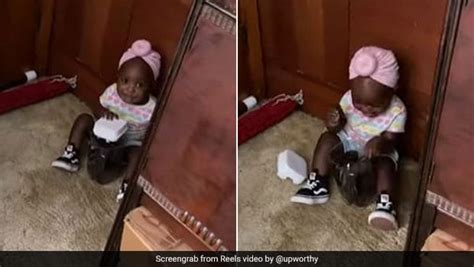 watch dad catches daughter stealing cookie jar her reaction is too cute to miss ndtv food