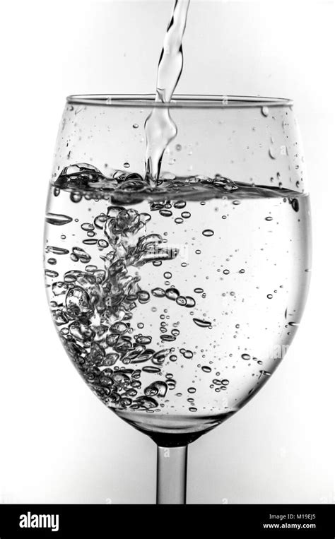 Clear Wine Glass Stock Photo Alamy