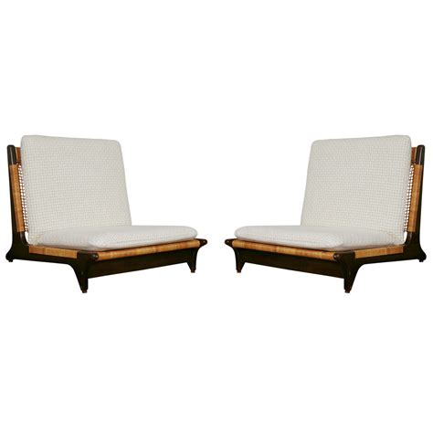 Lounge chair is not only functional. Pair of Hans Olsen Low Chairs at 1stdibs