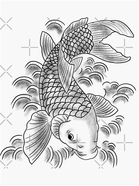 Traditionnal Japanese Koi Fish Koi Fish Japanese Art Unique T