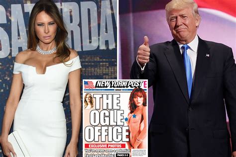 Racy Pics Show Donald Trumps Wife Melania Posing Fully Naked In Steamy Photoshoot For Max