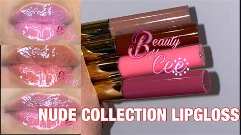 Watch Me Fill Lipgloss Tubes Nude Collection Swatches Life Of An Entrepreneur Youtube