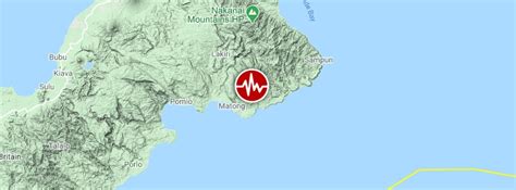 Strong And Shallow M61 Earthquake Hits New Britain Region Papua New
