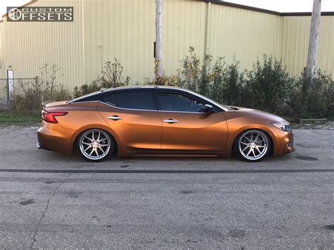 Wheel Offset 2016 Nissan Maxima Tucked Coilovers Custom Offsets