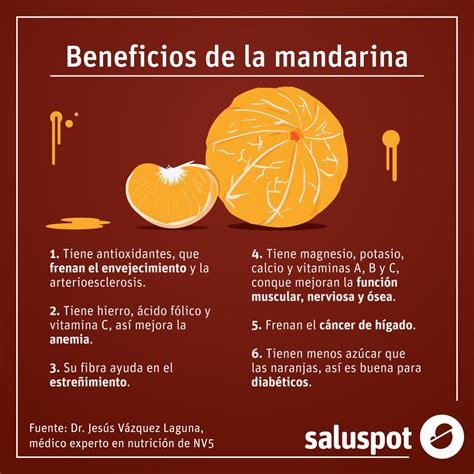 Estos Son Los 6 Beneficios Que Te Aporta Comer Mandarina Frutas Y