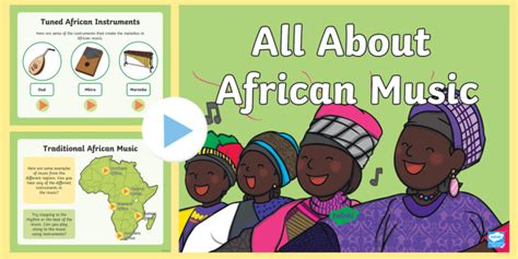 All About African Music Powerpoint Ks1 Resources Twinkl