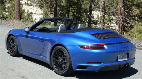 2017 Porsche 911 Carrera Gts Cabriolet First Drive Review The One You Want