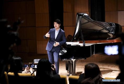 Chinese Pianist Lang Lang Holds Press Conference In New York To Promote