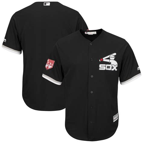 Majestic Chicago White Sox Black 2019 Spring Training Cool Base Team Jersey