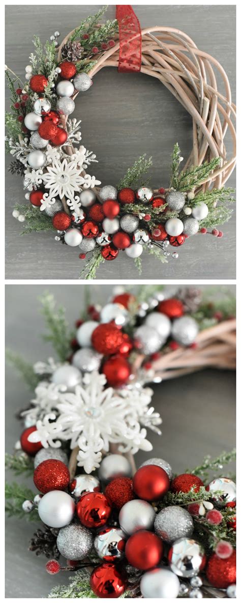 How To Make A Christmas Wreath Crazy Little Projects