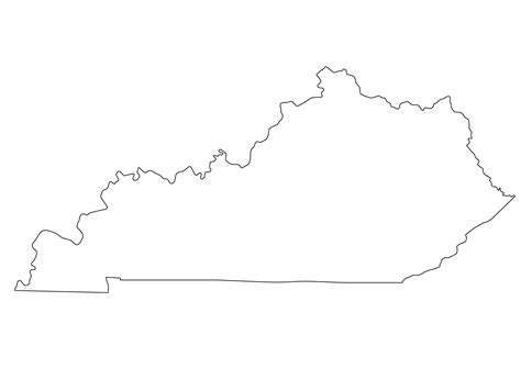 State Of Kentucky Outline Clipart 10 Free Cliparts Download Images On