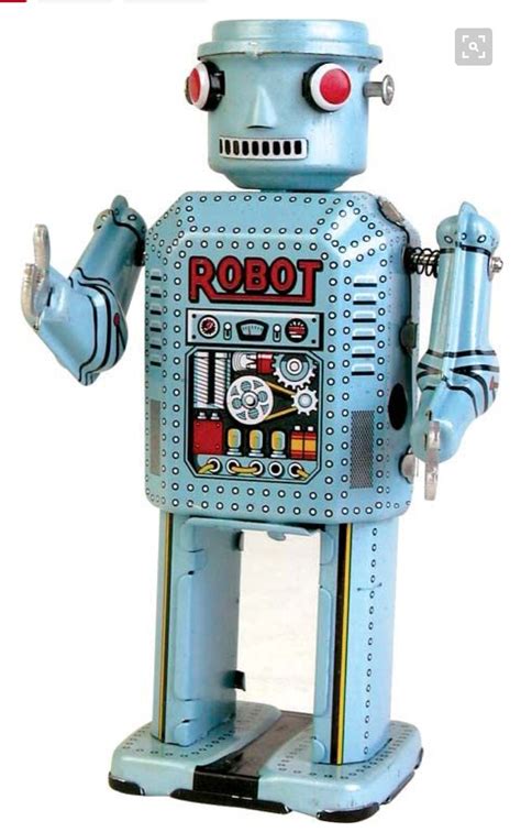 Pin By Denny Griffin On Robots Vintage Robots Robot Toy Design