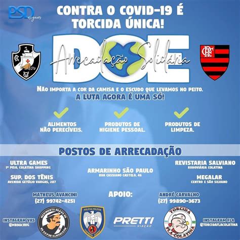 We did not find results for: Torcedores de Vasco e Flamengo se únem para arrecadação de ...