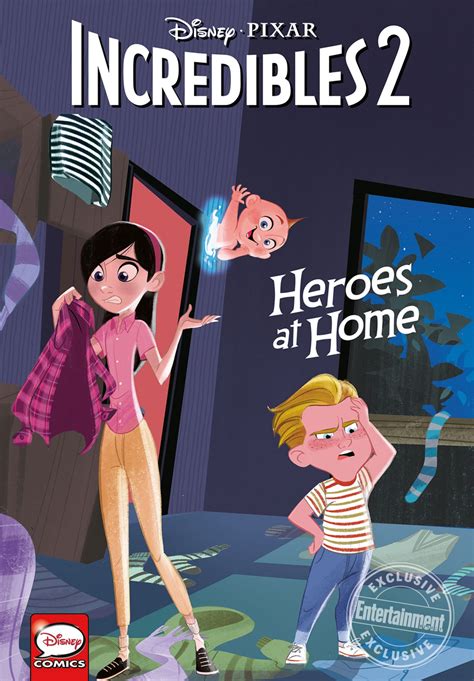 See The Exclusive Covers For Incredibles 2 Tie In Comics