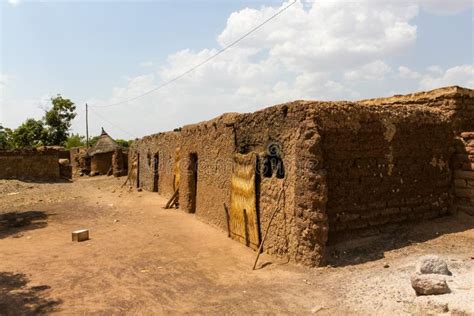 Traditional Homes Burkina Faso Stock Image Image Of Faso Sandstone