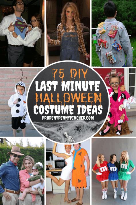 75 last minute diy halloween costumes prudent penny pincher