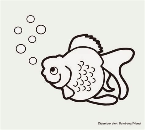Gambar pola hewan 3 dimensi hd Mewarnai Binatang Ikan Maskoki ~ belajar menggambar dan ...