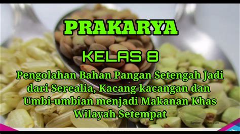 Resep Makanan Setengah Jadi Dari Serealia Dan Umbi Resep Masakan Indonesia