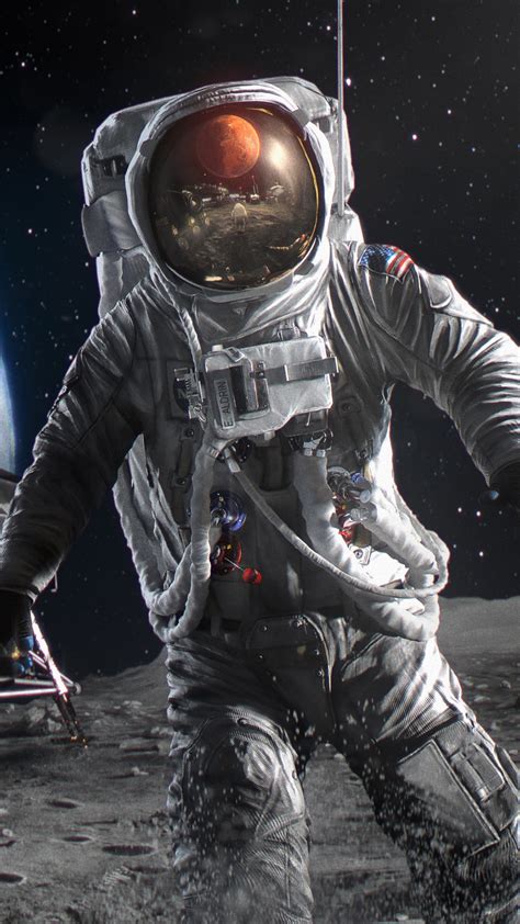 Wallpapers Hd Us Astronauts On Moon