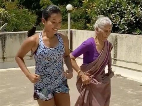 Milind soman/instagram | designed by gargi singh). Milind Soman's 81-year-old mother matching workout moves ...