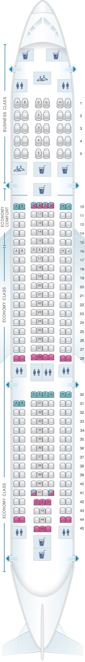 Airbus A330 300 Delta Seat Map World Map