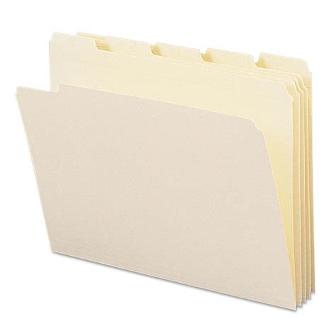 Reinforced Tab Manila File Folders By Smead Smd10356