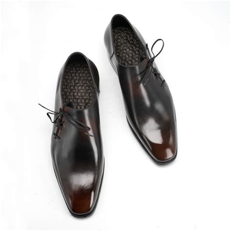 Mens Wholecut Oxford Espresso Norman Vilalta Bespoke Shoemakers