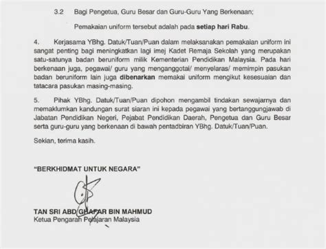 Report surat pekeliling ikhtisas bil 3/1987. Kenapa Guru dan Pelajar Wajib Pakai Pakaian Seragam ...