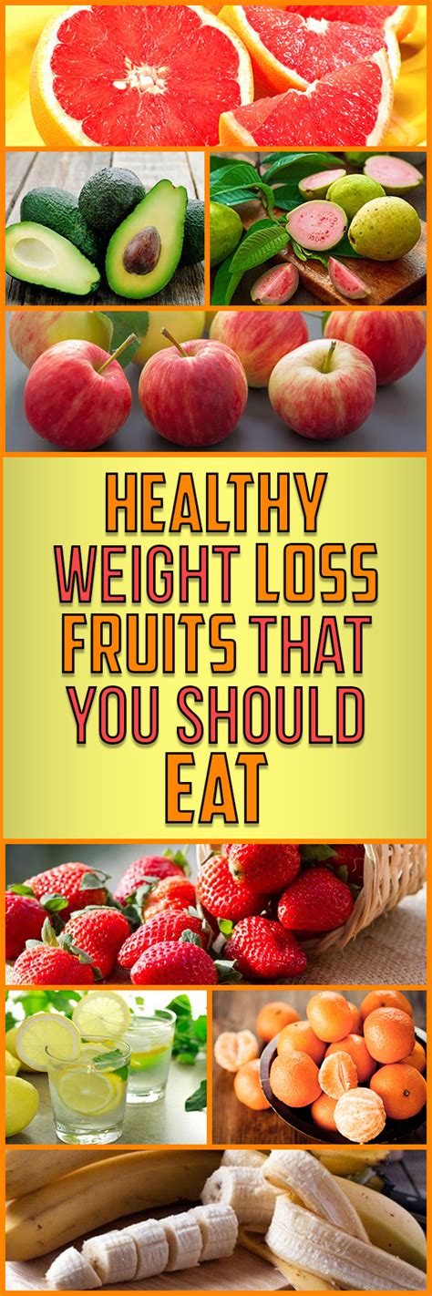 Healthy Weight Loss Fruits That You Should Eat