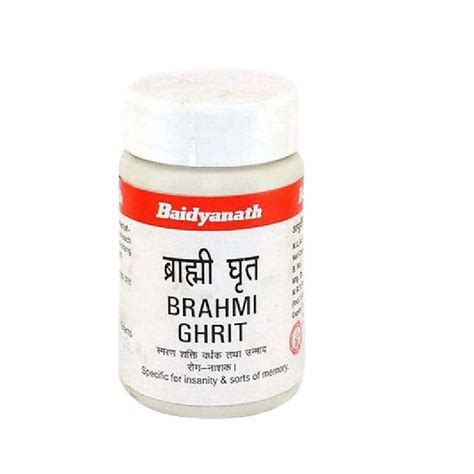 Baidyanath Brahmi Ghrita 100g For Constipation Memory Disorders