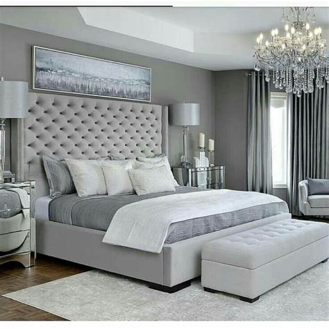 Love Bedrooms With Grey And White Themevery Elegant Yet Stylish⭐